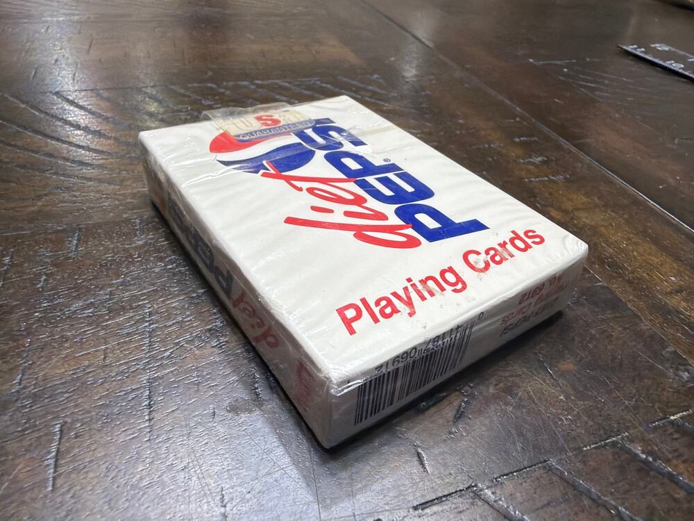 Vintage 1997 Diet Pepsi Playing Cards Hoyle Sealed Deck Advertising NOS USA